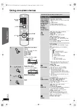 Предварительный просмотр 18 страницы Panasonic SC-PT170 Operating Instructions Manual