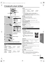 Предварительный просмотр 23 страницы Panasonic SC-PT170 Operating Instructions Manual