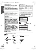 Предварительный просмотр 36 страницы Panasonic SC-PT170 Operating Instructions Manual