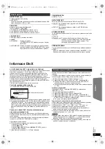 Предварительный просмотр 59 страницы Panasonic SC-PT170 Operating Instructions Manual