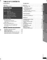 Preview for 3 page of Panasonic SC-PT22 Operating Instructions Manual