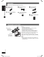 Предварительный просмотр 6 страницы Panasonic SC-PT350W Operating Instructions Manual