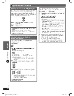 Предварительный просмотр 32 страницы Panasonic SC-PT350W Operating Instructions Manual