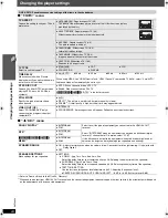 Preview for 24 page of Panasonic sc-pt460 Operating Instructions Manual