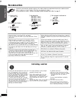 Preview for 4 page of Panasonic SC-PT464 Operating Instructions Manual