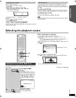 Предварительный просмотр 11 страницы Panasonic SC-PT464 Operating Instructions Manual