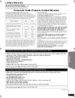 Preview for 33 page of Panasonic SC-PT464 Operating Instructions Manual