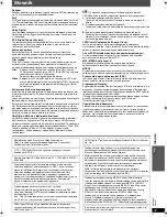 Preview for 75 page of Panasonic SC-PT465 Operating Instructions Manual