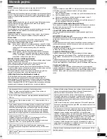 Preview for 113 page of Panasonic SC-PT465 Operating Instructions Manual