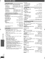 Preview for 114 page of Panasonic SC-PT465 Operating Instructions Manual