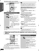 Preview for 12 page of Panasonic SC-PT470 Operating Instructions Manual