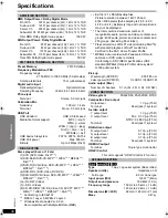 Preview for 36 page of Panasonic SC-PT470 Operating Instructions Manual