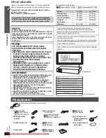 Предварительный просмотр 78 страницы Panasonic SC-PT560 Operating Instructions Manual