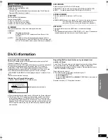 Предварительный просмотр 29 страницы Panasonic SC-PT570 Operating Instructions Manual