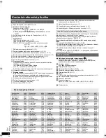 Preview for 28 page of Panasonic SC-PT580 Operating Instructions Manual