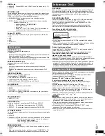 Preview for 43 page of Panasonic SC-PT580 Operating Instructions Manual