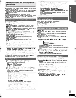 Preview for 59 page of Panasonic SC-PT580 Operating Instructions Manual