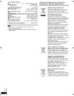 Preview for 74 page of Panasonic SC-PT580 Operating Instructions Manual