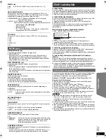 Preview for 91 page of Panasonic SC-PT580 Operating Instructions Manual