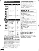 Preview for 92 page of Panasonic SC-PT580 Operating Instructions Manual