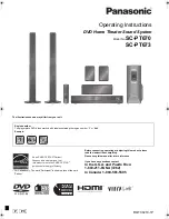 Panasonic SC-PT670 Operating Instructions Manual preview