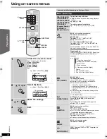 Предварительный просмотр 22 страницы Panasonic SC-PT670 Operating Instructions Manual