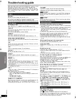 Предварительный просмотр 32 страницы Panasonic SC-PT670 Operating Instructions Manual