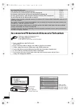 Preview for 2 page of Panasonic SC-PT70 Operating Instructions Manual