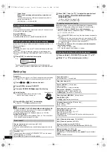 Preview for 10 page of Panasonic SC-PT70 Operating Instructions Manual