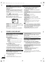 Preview for 48 page of Panasonic SC-PT70 Operating Instructions Manual