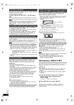 Preview for 54 page of Panasonic SC-PT70 Operating Instructions Manual