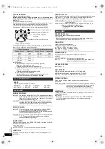 Preview for 56 page of Panasonic SC-PT70 Operating Instructions Manual