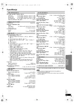 Preview for 59 page of Panasonic SC-PT70 Operating Instructions Manual