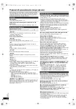 Preview for 60 page of Panasonic SC-PT70 Operating Instructions Manual