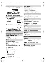 Preview for 72 page of Panasonic SC-PT70 Operating Instructions Manual