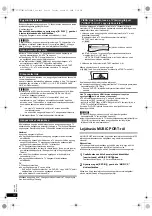 Preview for 74 page of Panasonic SC-PT70 Operating Instructions Manual