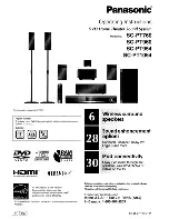 Предварительный просмотр 1 страницы Panasonic SC-PT760 Operating Instructions Manual