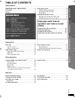 Предварительный просмотр 5 страницы Panasonic SC-PT770 Operating Instructions Manual