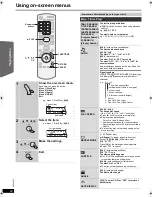 Предварительный просмотр 22 страницы Panasonic SC-PT770 Operating Instructions Manual