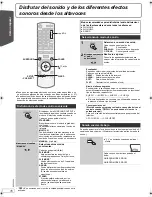 Предварительный просмотр 54 страницы Panasonic SC-PT770 Operating Instructions Manual