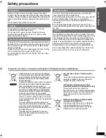 Preview for 5 page of Panasonic SC-PT870 Operating Instructions Manual