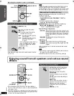 Preview for 14 page of Panasonic SC-PT870 Operating Instructions Manual