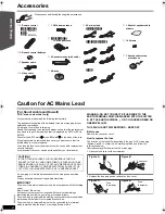 Preview for 4 page of Panasonic SC-PT875 Operating Instructions Manual