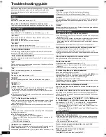 Предварительный просмотр 32 страницы Panasonic SC-PT875 Operating Instructions Manual