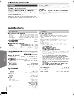 Предварительный просмотр 34 страницы Panasonic SC-PT875 Operating Instructions Manual