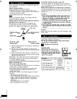 Предварительный просмотр 6 страницы Panasonic SC-PT90 Operating Instructions Manual