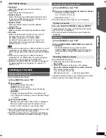 Предварительный просмотр 9 страницы Panasonic SC-PT90 Operating Instructions Manual