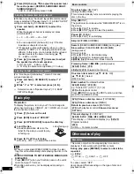 Предварительный просмотр 12 страницы Panasonic SC-PT90 Operating Instructions Manual