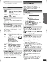 Предварительный просмотр 15 страницы Panasonic SC-PT90 Operating Instructions Manual