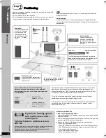 Предварительный просмотр 6 страницы Panasonic SC-PT960 Operating Instructions Manual